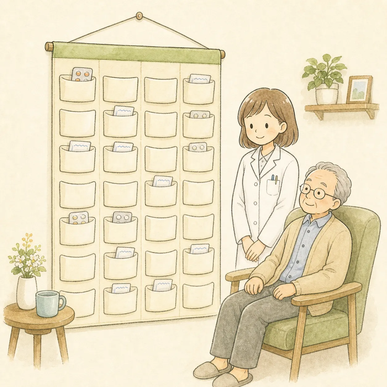 お薬カレンダー